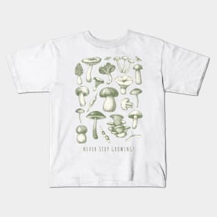 Never Stop Growing Kids T-Shirt